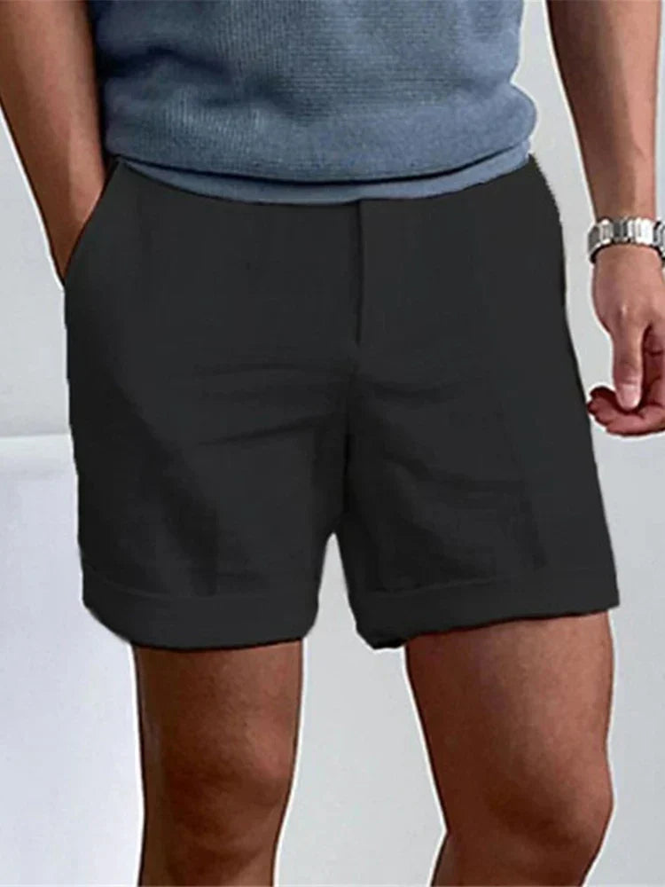 Men's Lightweight Relaxed-Fit Summer Linen Shorts – Jorin