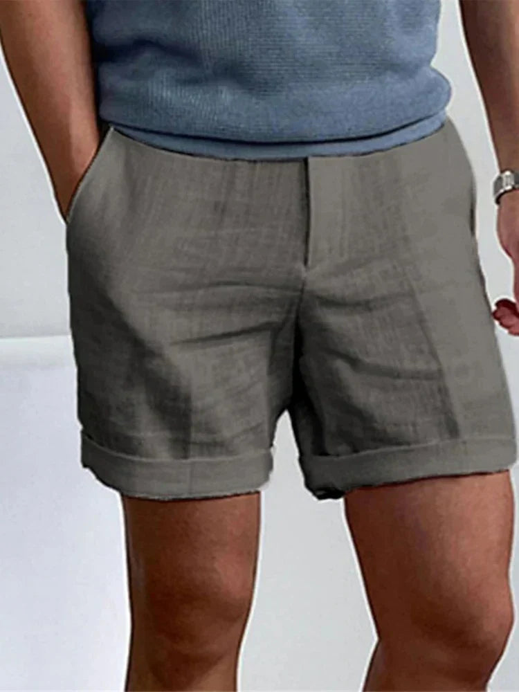 Men's Lightweight Relaxed-Fit Summer Linen Shorts – Jorin