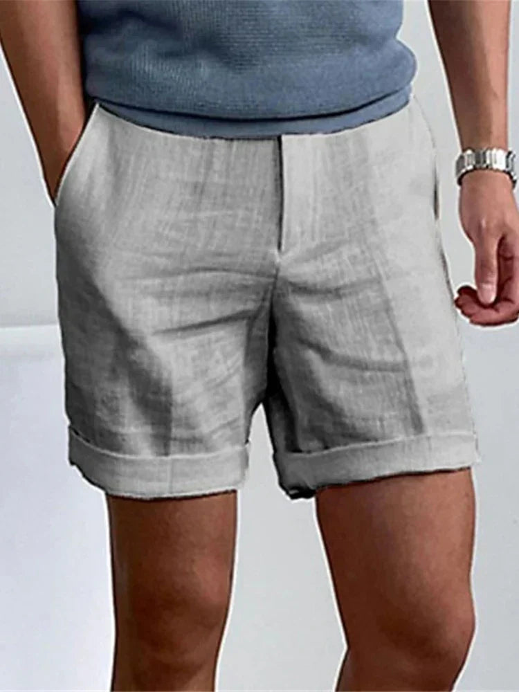 Men's Lightweight Relaxed-Fit Summer Linen Shorts – Jorin