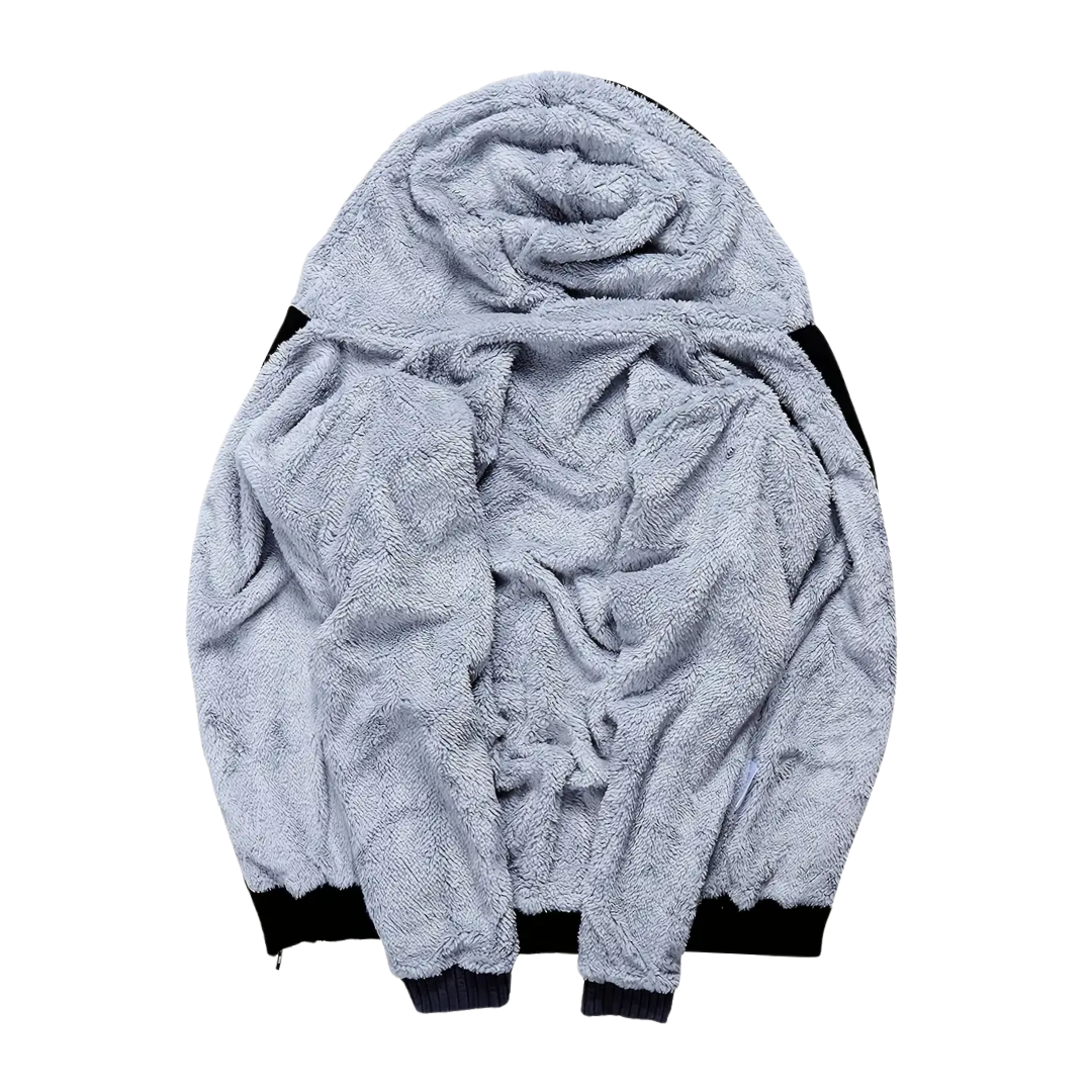 Men's Lined Zip-Up Hoodie