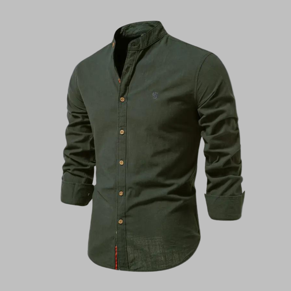 Men's Long-Sleeve Polo Shirt