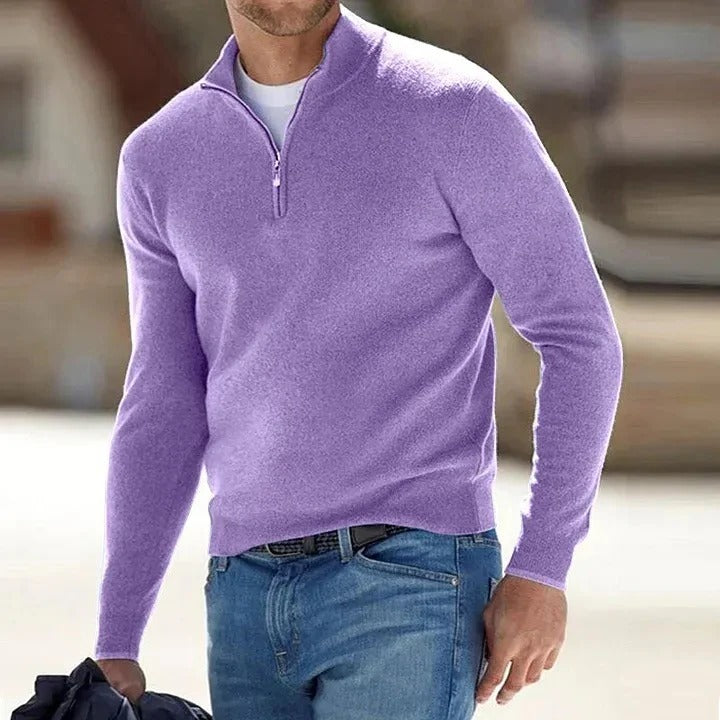 Men's Long-Sleeve Sweater – Soft and Timeless