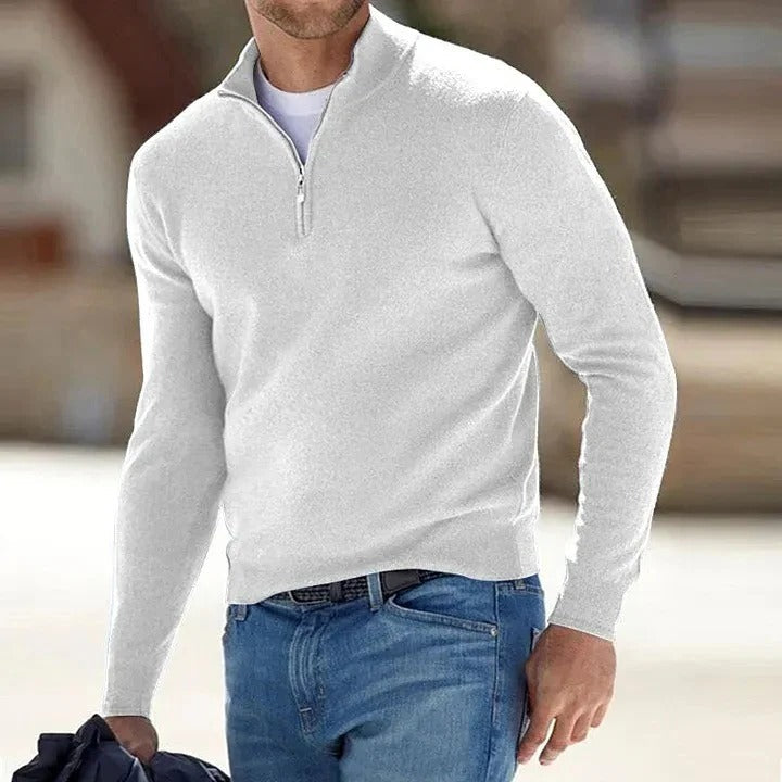 Men's Long-Sleeve Sweater – Soft and Timeless
