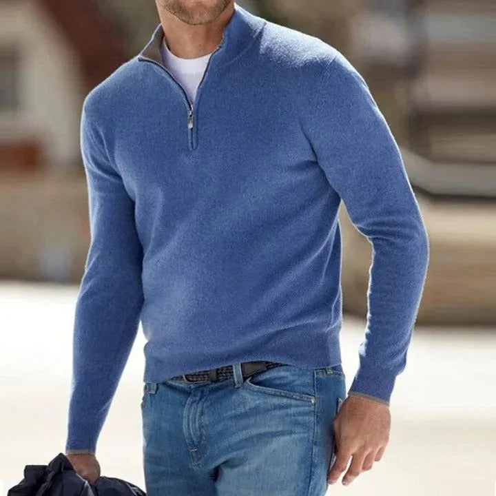 Men's Long-Sleeve Sweater – Soft and Timeless