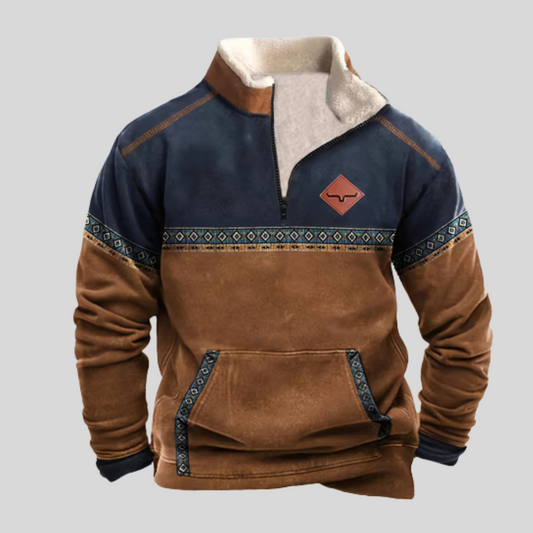 Men's Long-Sleeve Winter Sweatshirt