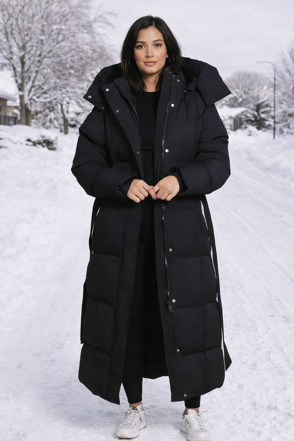 Men's Longline Puffer Coat