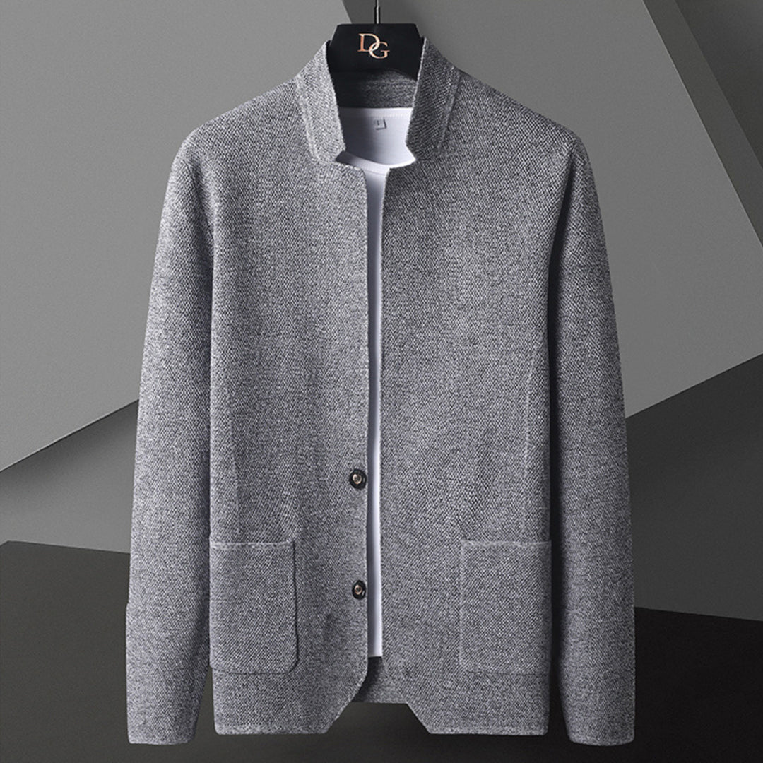 Men's Mandarin Collar Jacket