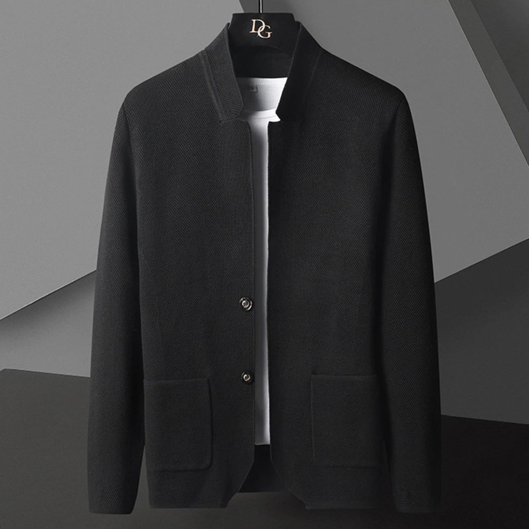 Men's Mandarin Collar Jacket