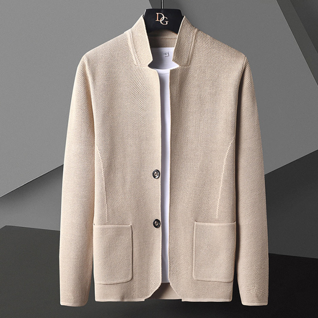 Men's Mandarin Collar Jacket