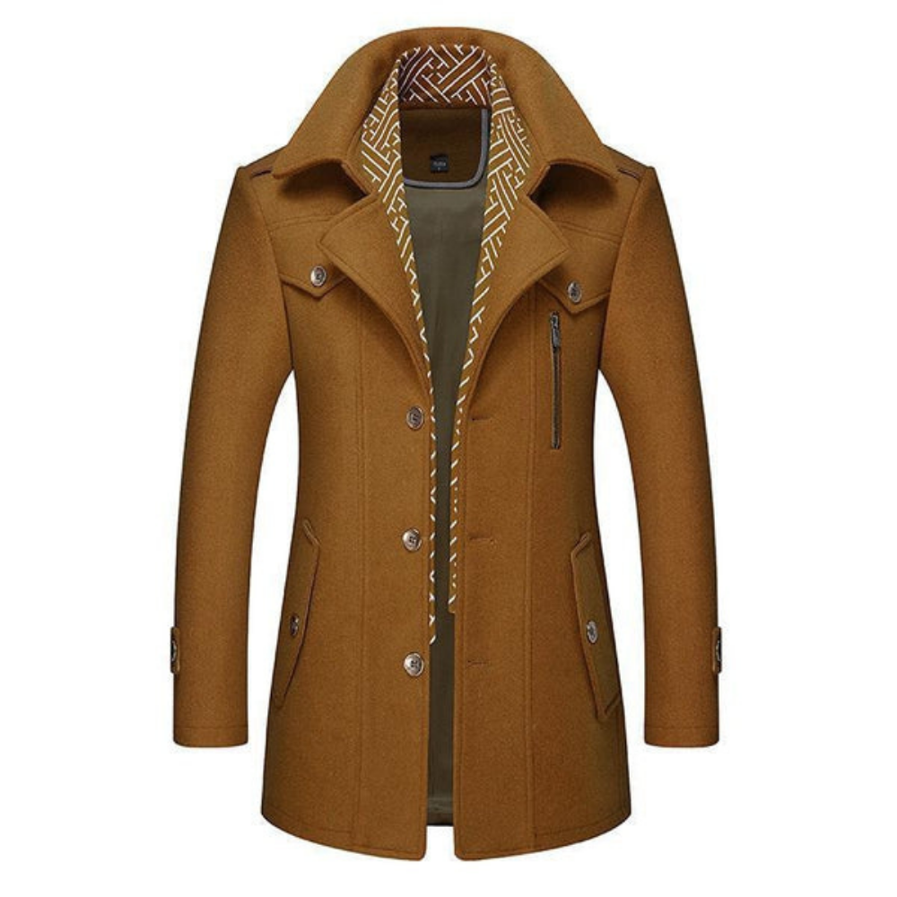 Men's Mid-Length Peacoat