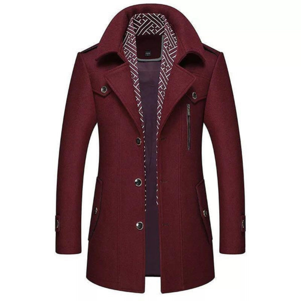 Men's Mid-Length Peacoat