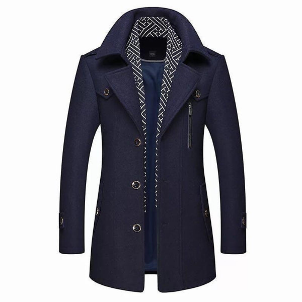 Men's Mid-Length Peacoat