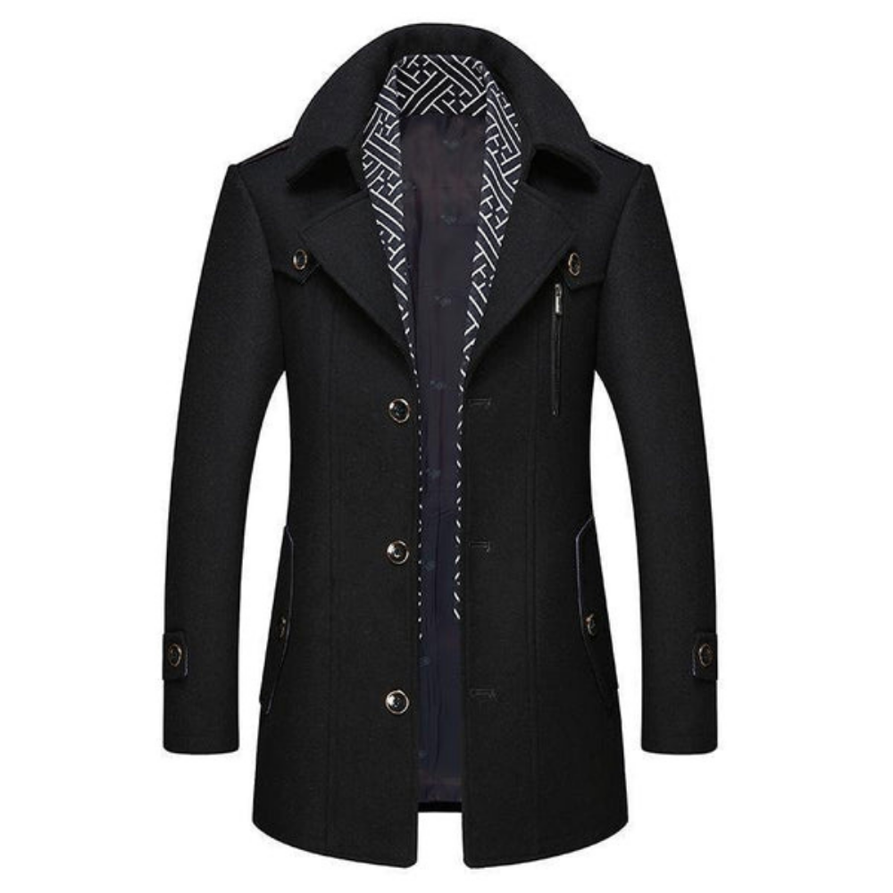 Men's Mid-Length Peacoat