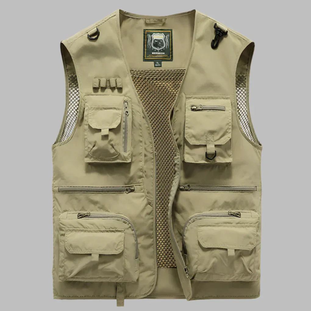 Men's Multi-Pocket Cargo Vest