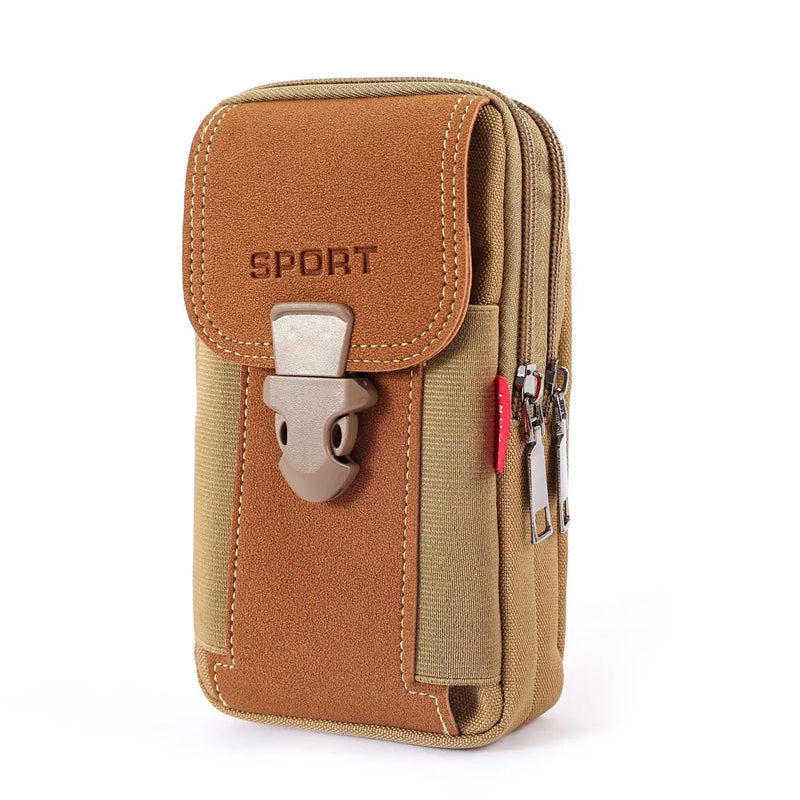 Men's Multifunctional Belt Phone Pouch