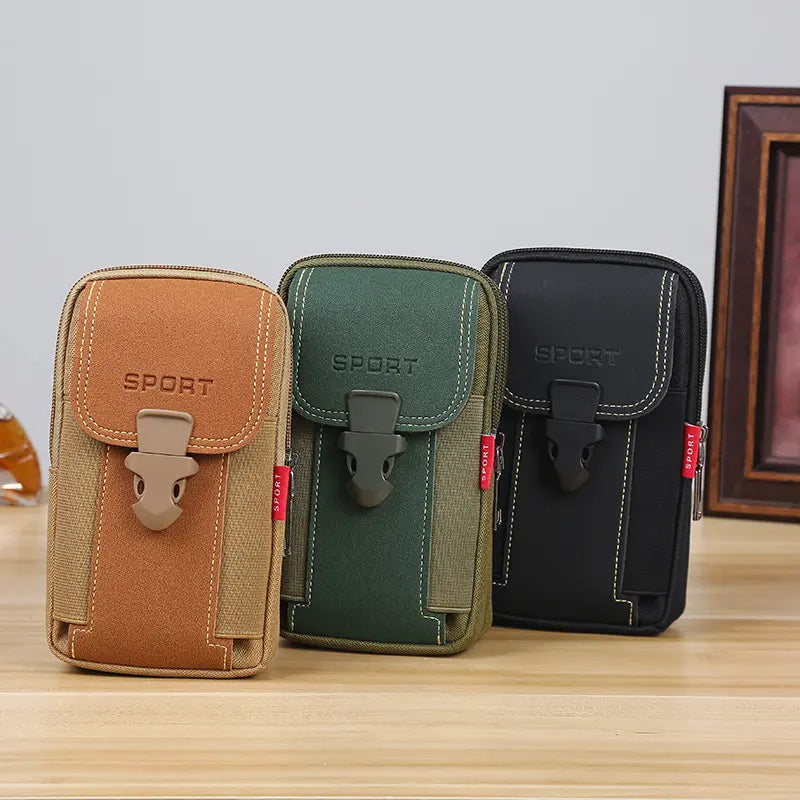 Men's Multifunctional Belt Phone Pouch