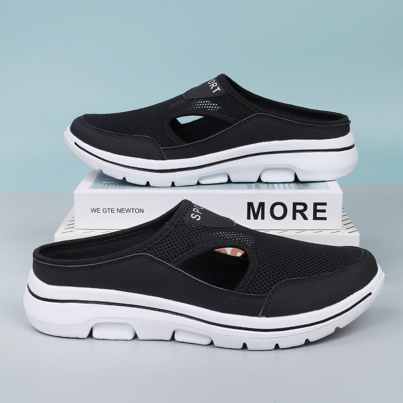 Men's Orthopedic Breathable Lightweight Cushioned Comfort Slip-Ons