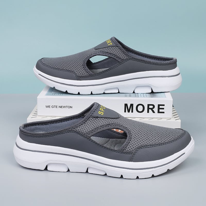 Men's Orthopedic Breathable Lightweight Cushioned Comfort Slip-Ons