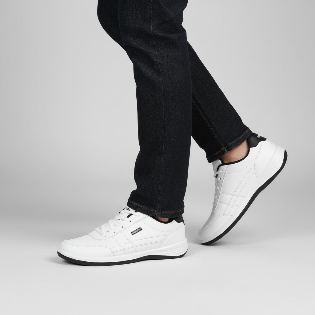 Men's Orthopedic PU Leather Sneakers - Travis
