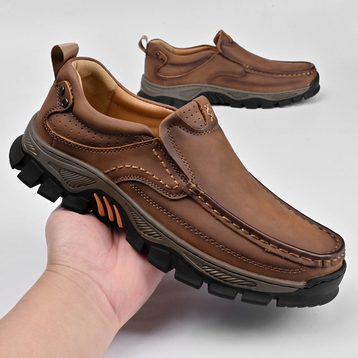 Men's Orthopedic Transitional Shoes with Comfortable Sole