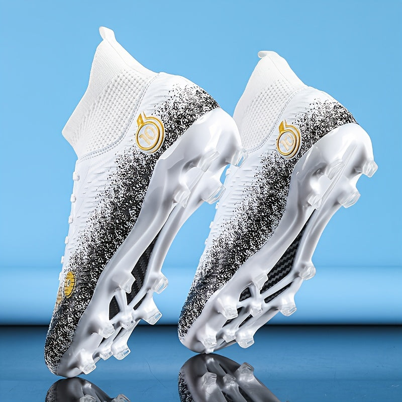 Men's Outdoor Football Boots with Non-Slip Outsole