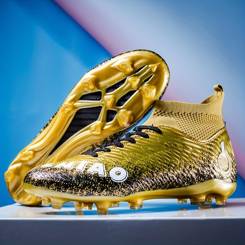 Men's Outdoor Football Boots with Non-Slip Outsole