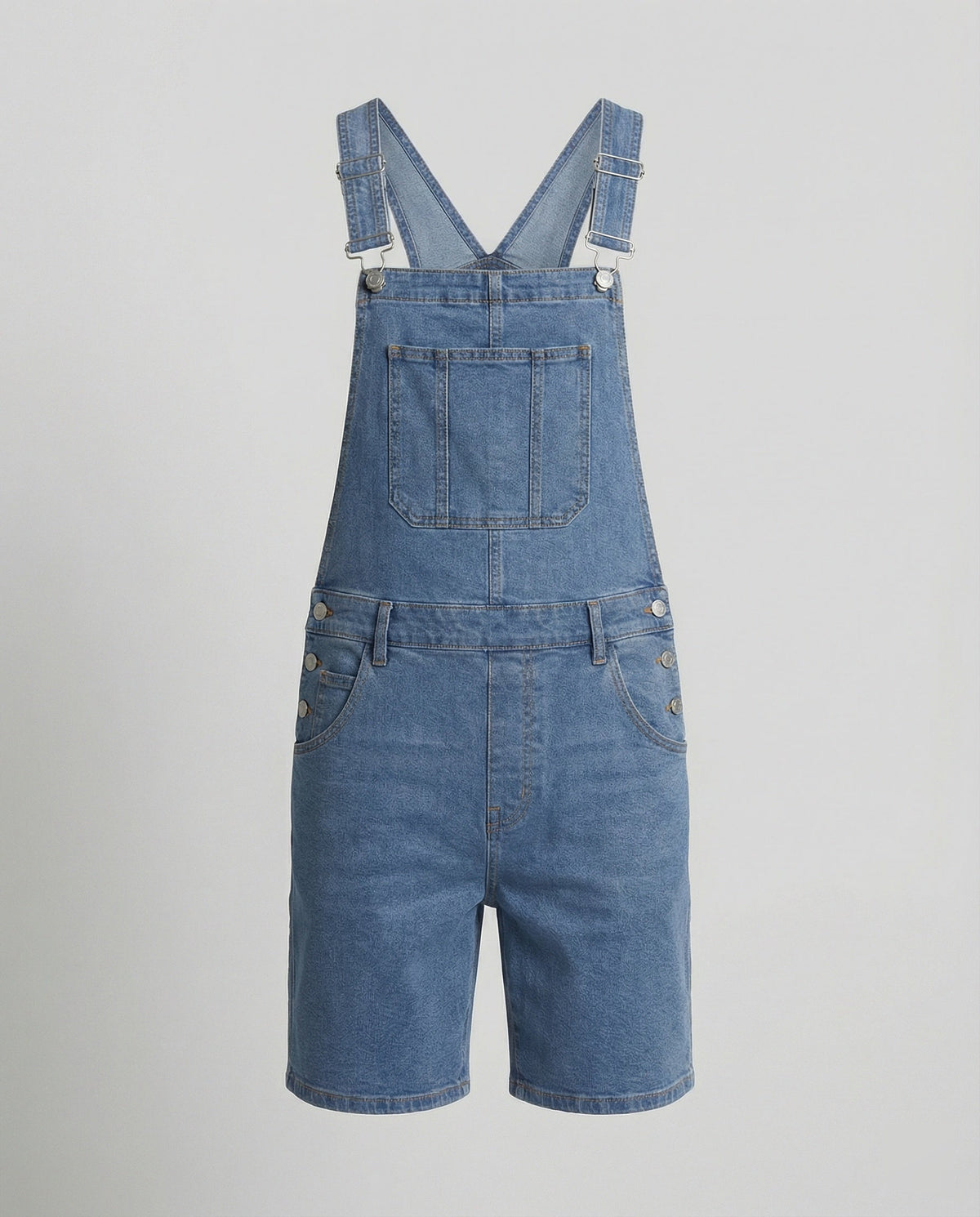 Men's Overall Shorts with Pockets