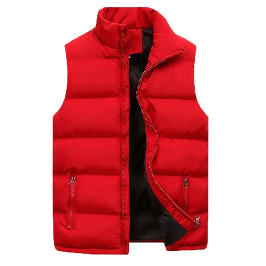 Men's Padded Sleeveless Puffer Jacket