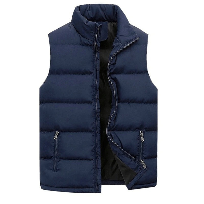 Men's Padded Sleeveless Puffer Jacket