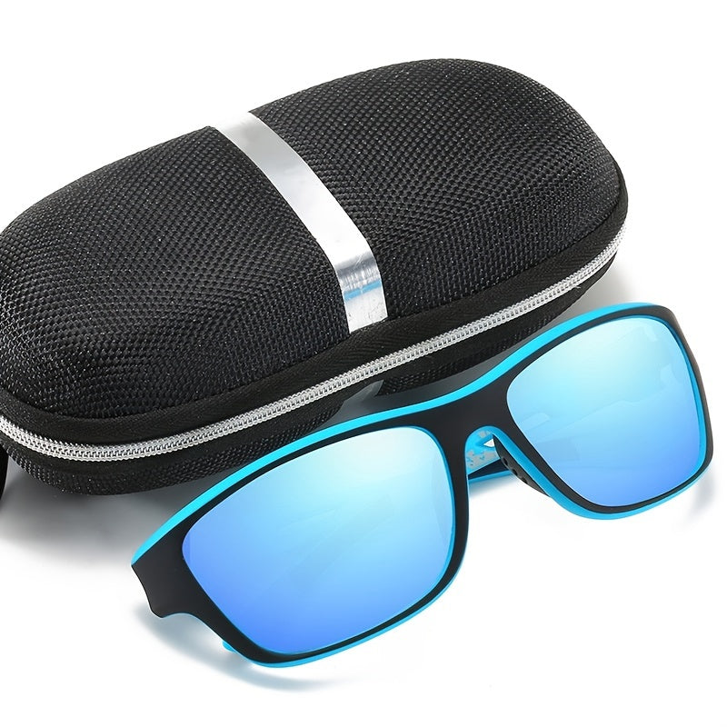 Men's Polarized Sports Sunglasses with UV400 Protection