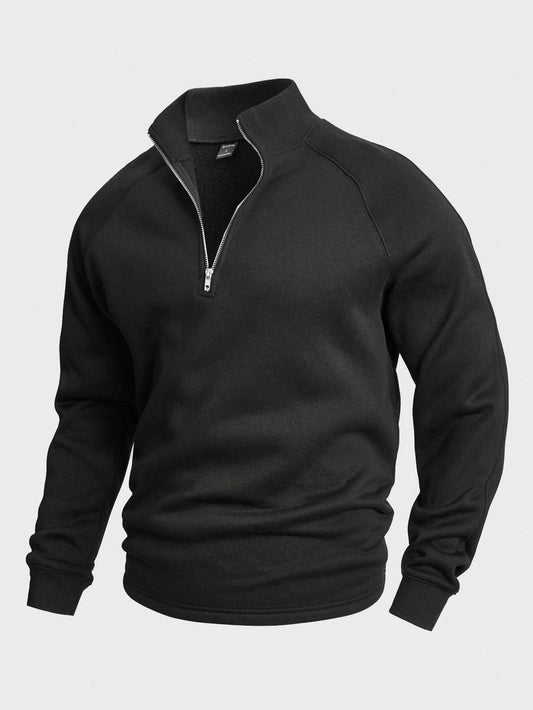 Men's Quarter-Zip Sweater