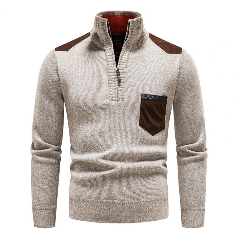 Men's Quarter-Zip Sweater