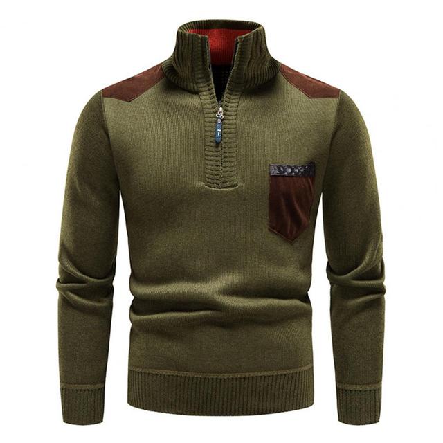 Men's Quarter-Zip Sweater