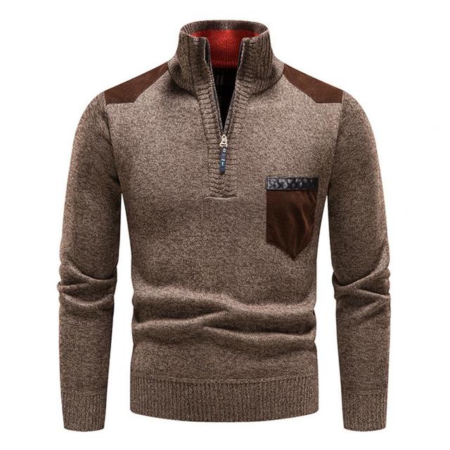 Men's Quarter-Zip Sweater