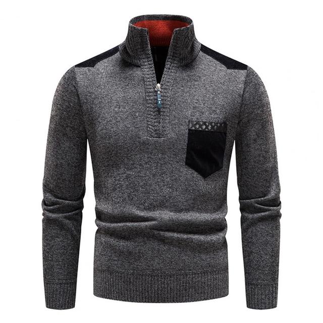 Men's Quarter-Zip Sweater