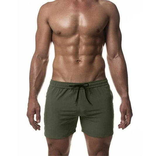 Men's Quick-Dry Athletic Swim Shorts – Comfortable & Sporty