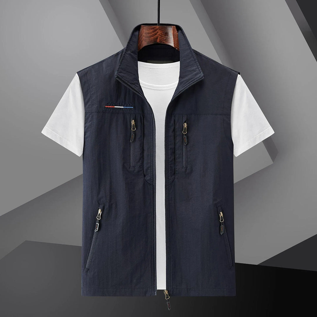 Men's Quick-Drying Multi-Pocket Vest