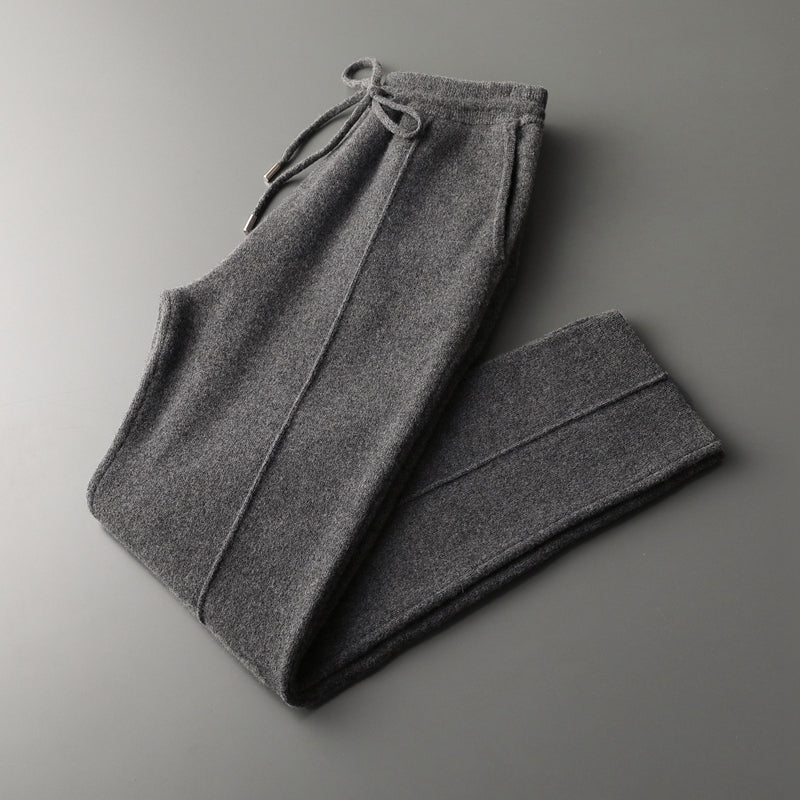 Men's Relaxed-Fit Casual Drawstring Pants
