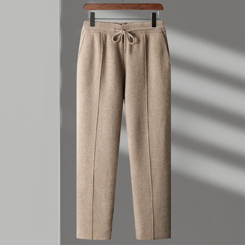 Men's Relaxed-Fit Casual Drawstring Pants