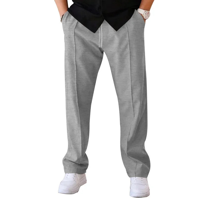 Men's Relaxed-Fit Formal Trousers