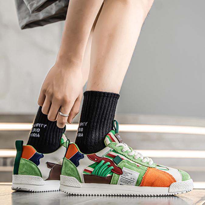 Men's Retro Y2K Style Athletic Sneakers