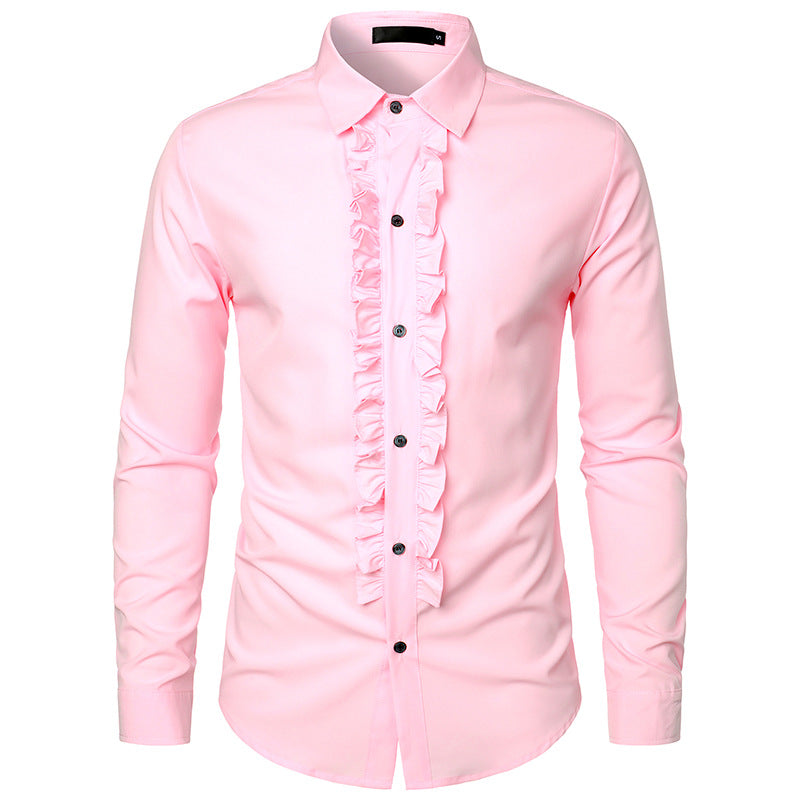 Men's Ruffle Shirt
