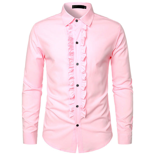 Men's Ruffle Shirt