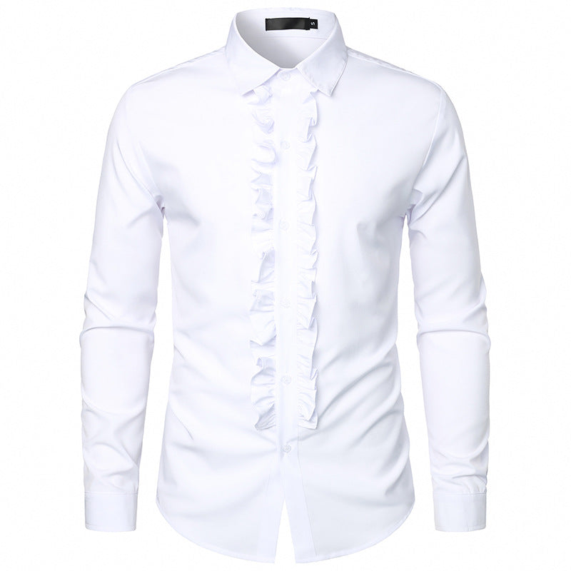 Men's Ruffle Shirt
