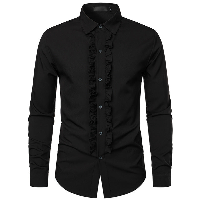 Men's Ruffle Shirt