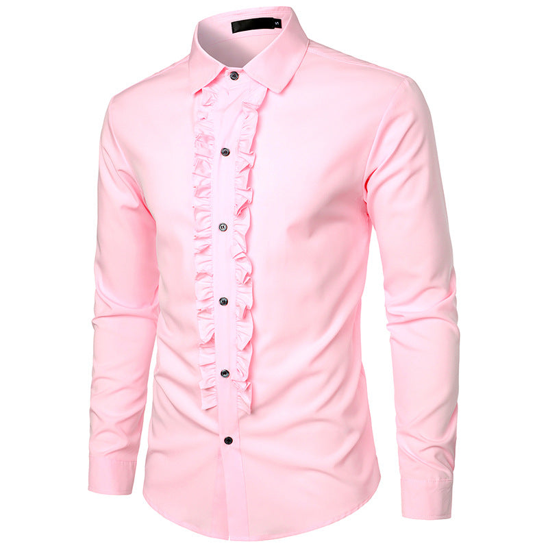Men's Ruffle Shirt
