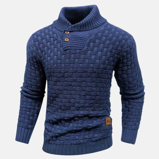 Men's Shawl Collar Sweater