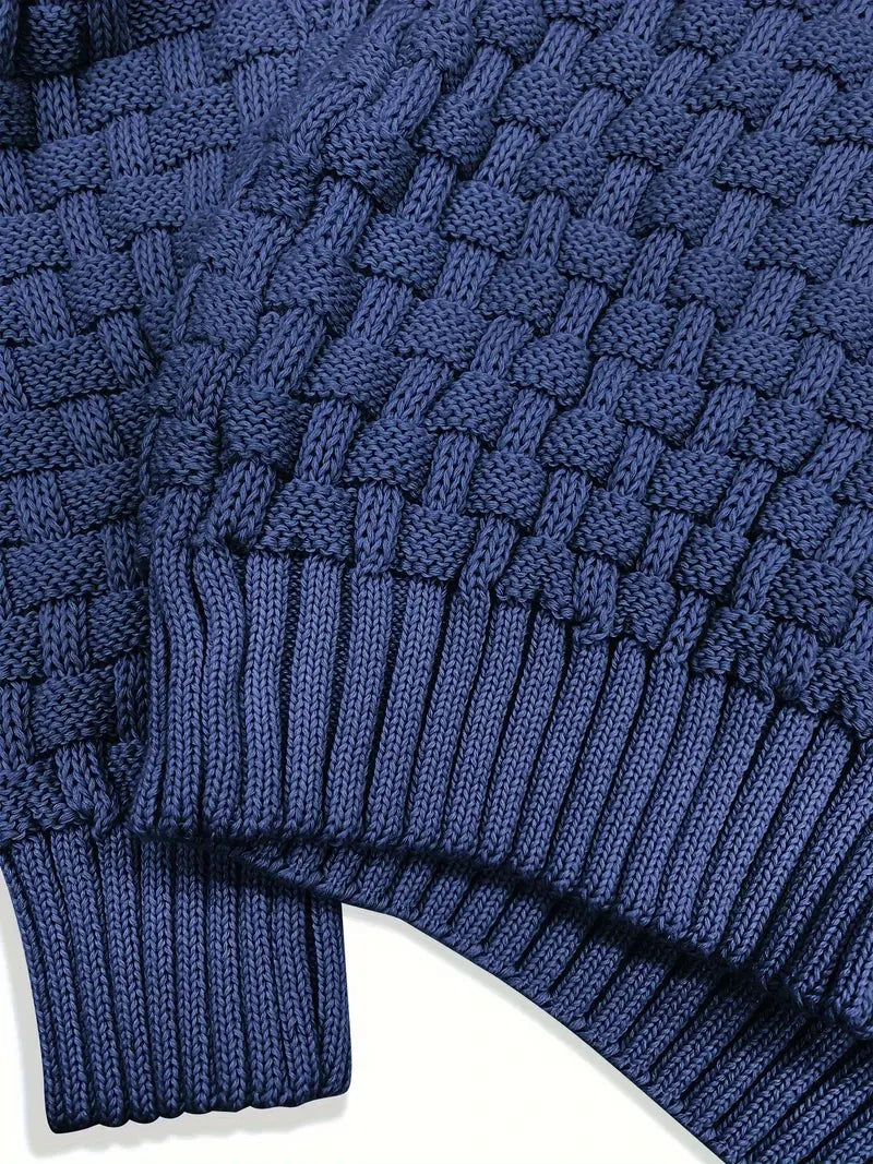Men's Shawl Collar Sweater