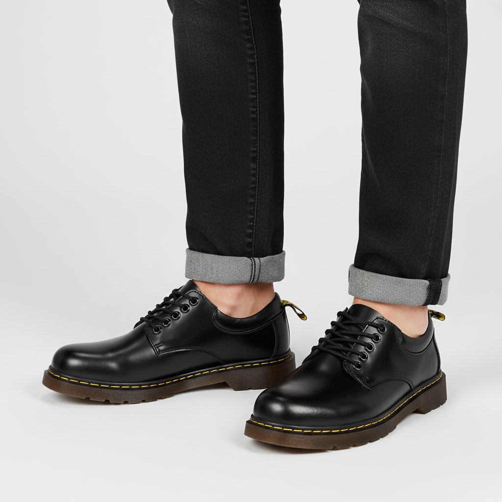 Men's Shoes with a Sturdy Sole