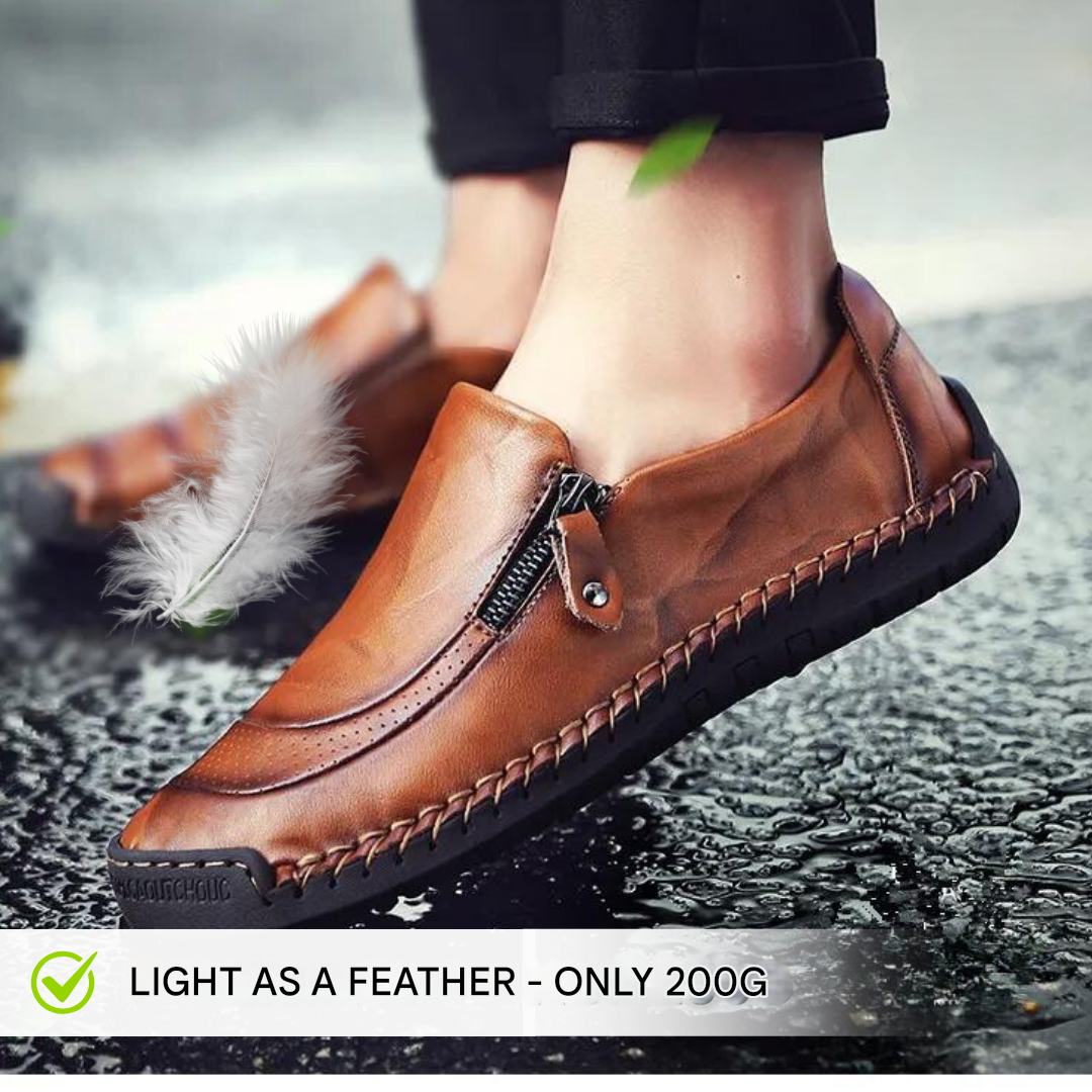 Men's Shoes with Zipper